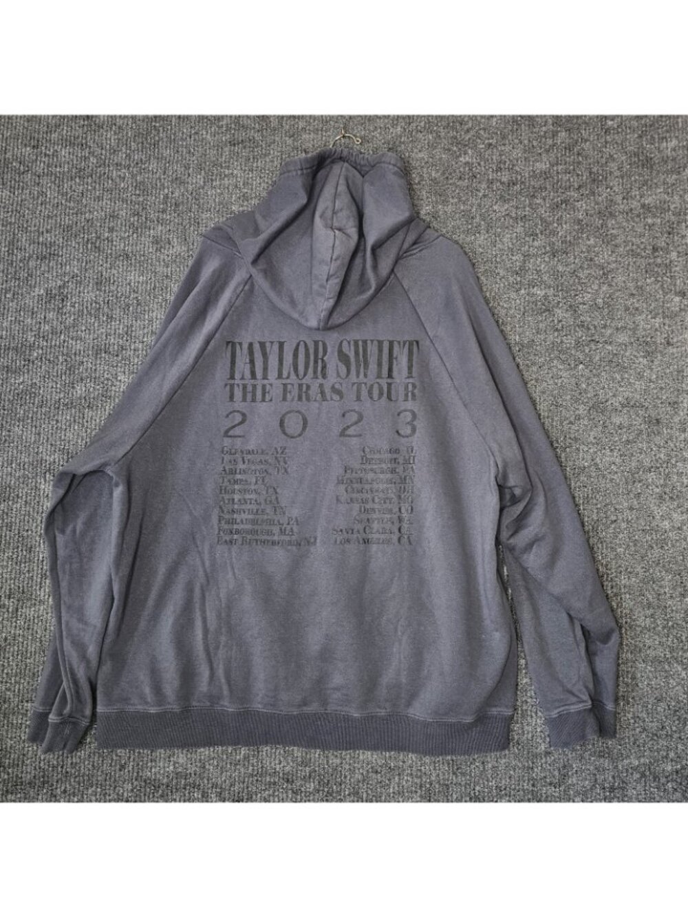 Taylor Swift The Eras Tour 2023 Hoodie official Concert Merch 2XL Oversized - Picture 2 of 5